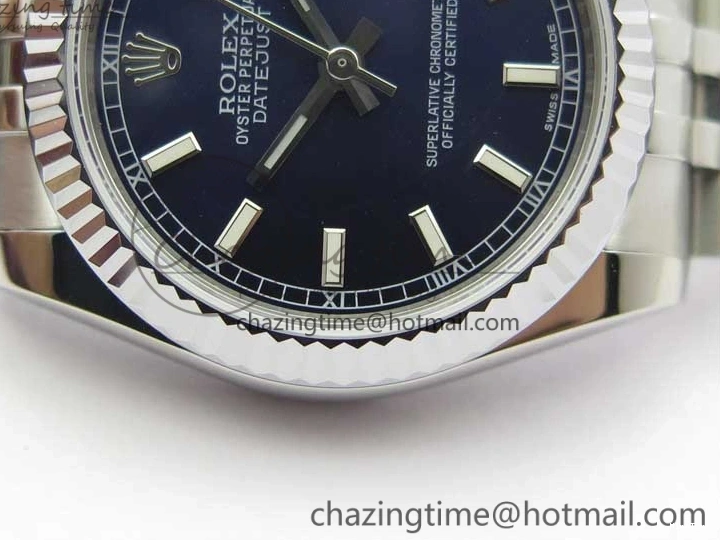 MiroTime 0227 Reliable Datejust 31mm 178274 SS GSF Best Edition Blue Stick Markers Dial on SS Jubilee Bracelet SEIKO NH05A 3048